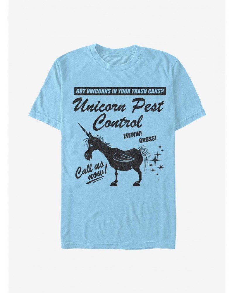 Disney Pixar Onward Unicorn Pest Control T-Shirt $7.70 T-Shirts