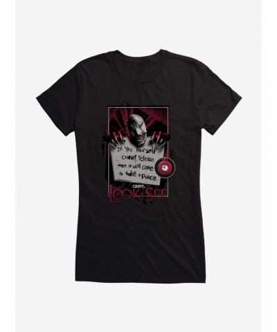 Crypt TV The Look-See Take A Piece Girls T-Shirt $11.21 T-Shirts