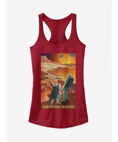 NASA Mars Surveyors Wanted Girls Tank $6.97 Tanks