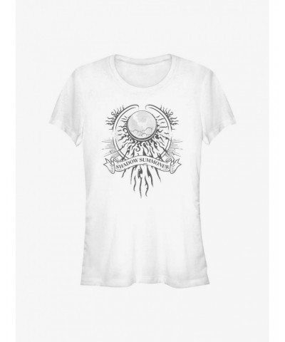 Shadow and Bone Shadow Summoner Badge Girls T-Shirt $10.71 T-Shirts