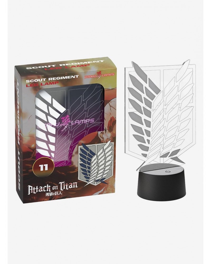 Otaku Lamps Attack on Titan Scout Regiment Symbol $14.66 Symbols