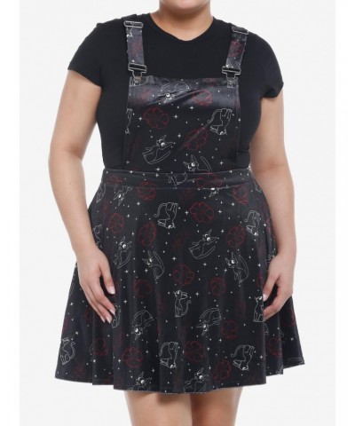 Studio Ghibli Kiki's Delivery Service Jiji Star Velvet Skirtall Plus Size $15.97 Skirtalls