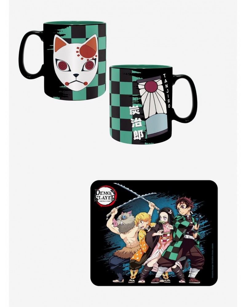 Demon Slayer: Kimetsu No Yaiba Mousepad and Mug Set $8.22 Mug Set