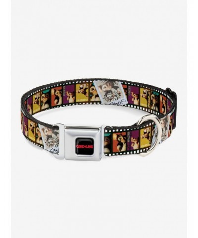 Gremlins Gizmo Filmstrip Poses Seatbelt Buckle Dog Collar $10.31 Pet Collars