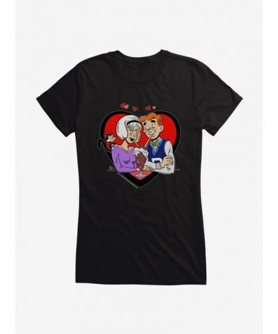 Archie Comics Archie And Sabrina Date GIrls T-Shirt $9.56 T-Shirts