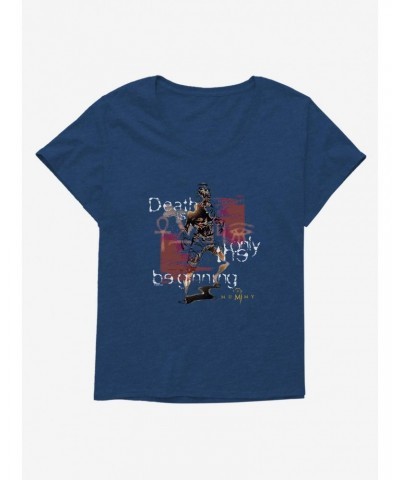 The Mummy Death Is Only The Beginning Girls T-Shirt Plus Size $11.48 T-Shirts