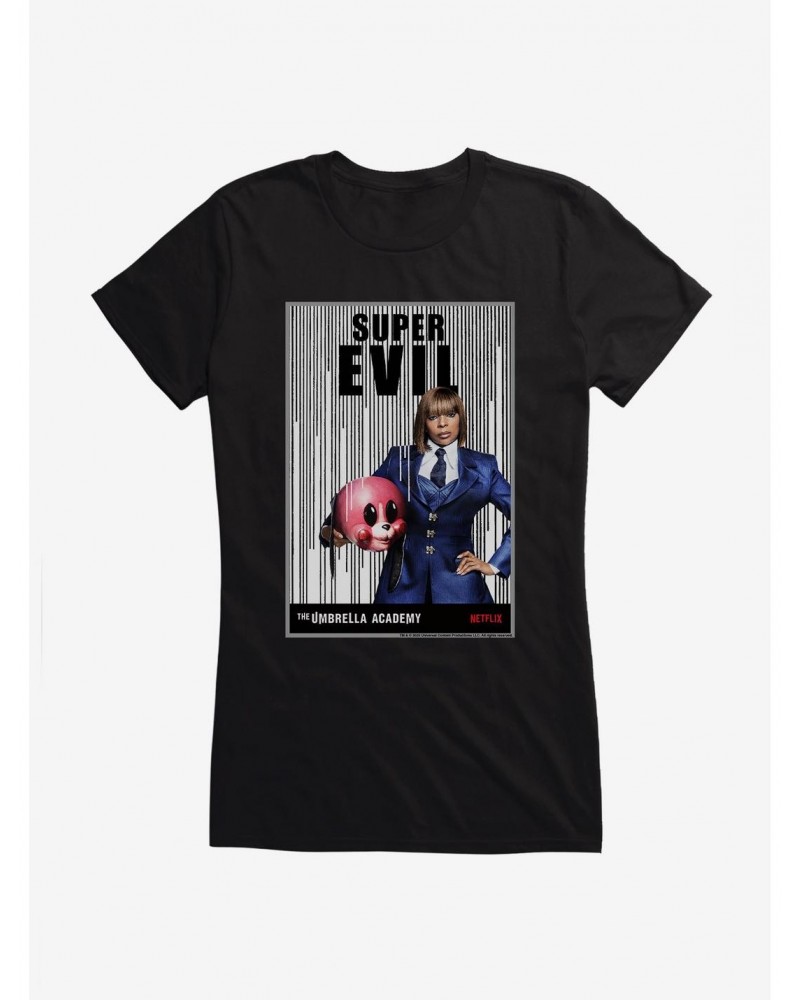 The Umbrella Academy Super Evil Cha Cha Girls T-Shirt $6.97 T-Shirts