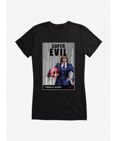 The Umbrella Academy Super Evil Cha Cha Girls T-Shirt $6.97 T-Shirts