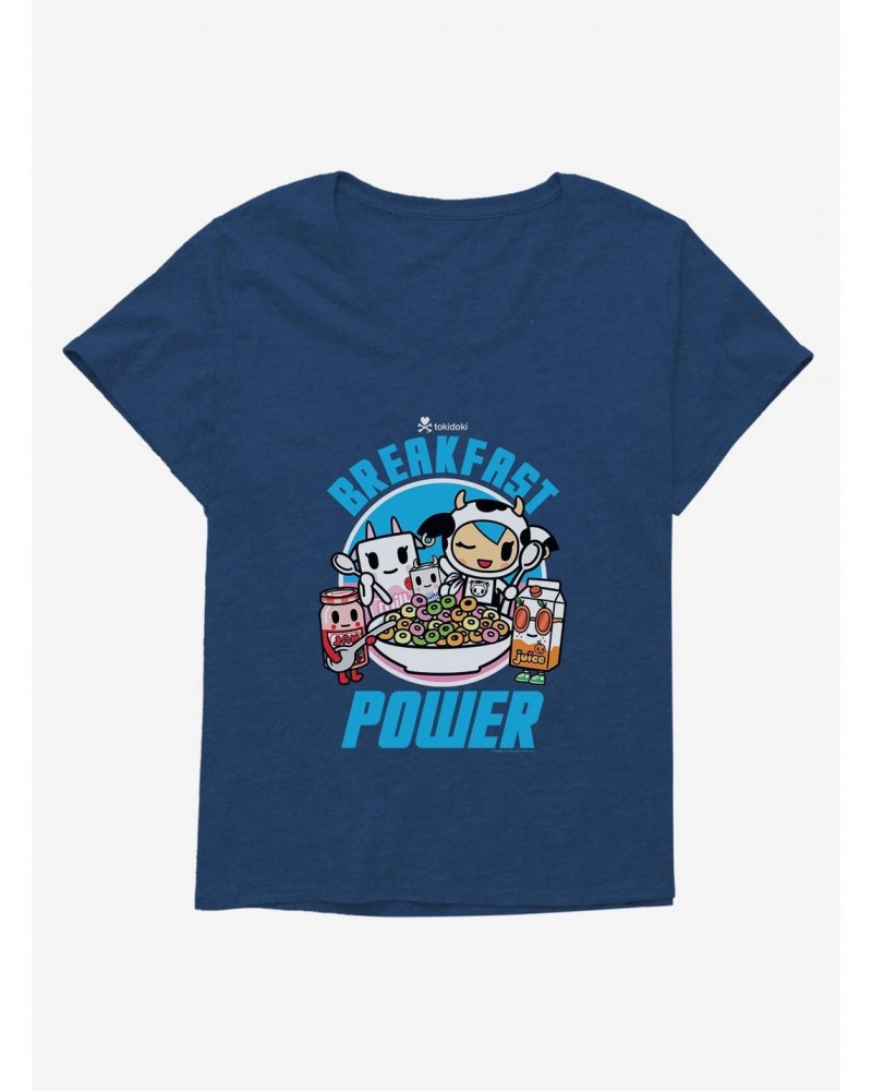 Tokidoki Breakfast Power Girls T-Shirt Plus Size $7.42 T-Shirts