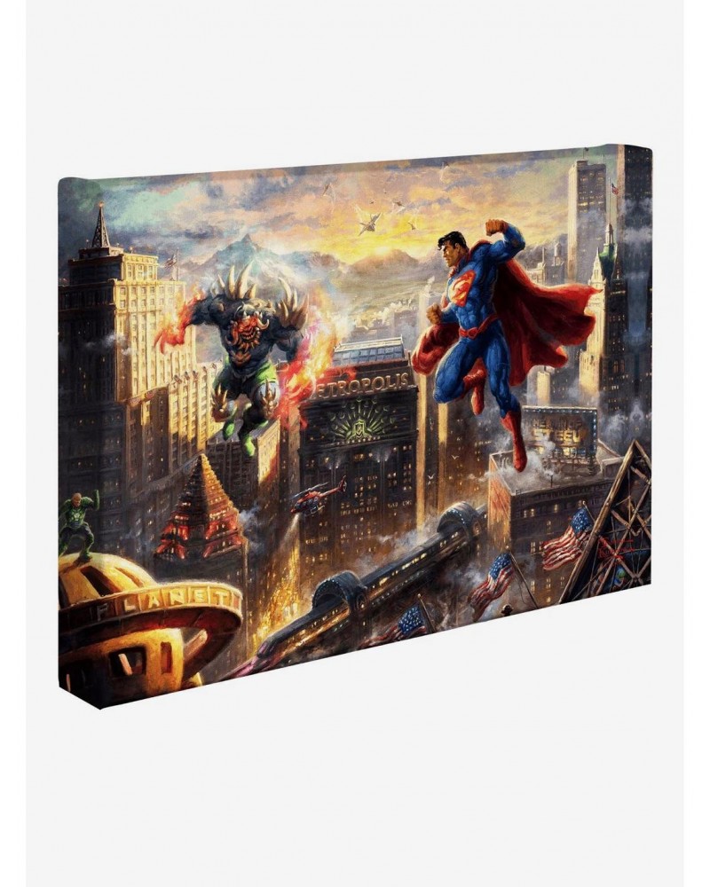 DC Comics Superman Man Of Steel 8" x 10" Gallery Wrapped Canvas $23.96 Merchandises