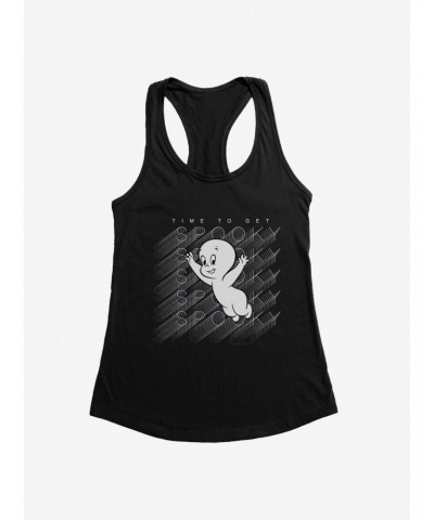 Casper The Friendly Ghost Virtual Raver Spooky Time Girls Tank $9.46 Tanks