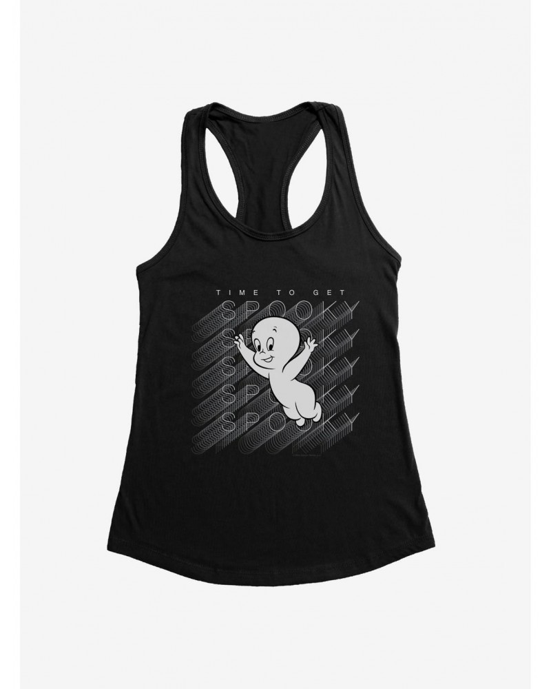 Casper The Friendly Ghost Virtual Raver Spooky Time Girls Tank $9.46 Tanks