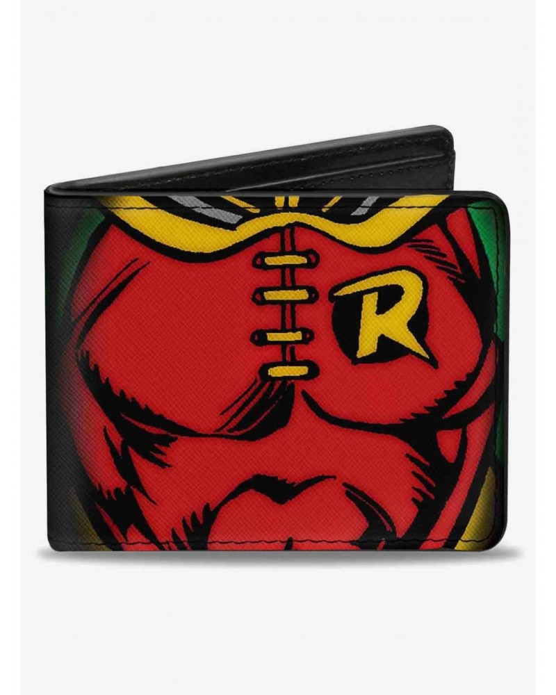 DC Comics Robin Chest Logo Bifold Wallet $7.73 Wallets