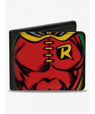 DC Comics Robin Chest Logo Bifold Wallet $7.73 Wallets