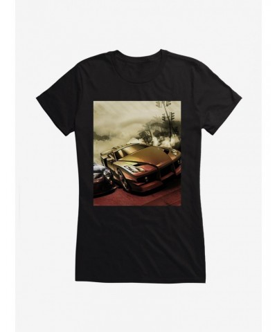 Fast & Furious Metallic Finish Girls T-Shirt $9.96 T-Shirts