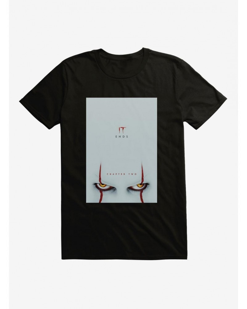 IT Chapter Two It Ends Eyes Poster T-Shirt $9.56 T-Shirts