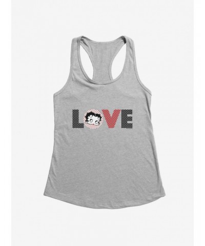 Betty Boop Polka Dot Love Girls Tank $8.57 Tanks