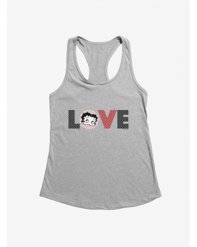 Betty Boop Polka Dot Love Girls Tank $8.57 Tanks