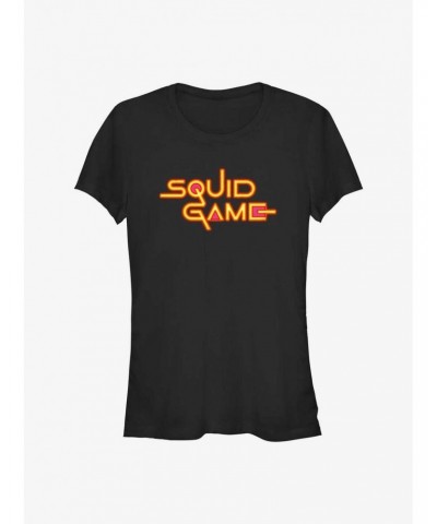 Squid Game Logo Girls T-Shirt $6.96 T-Shirts