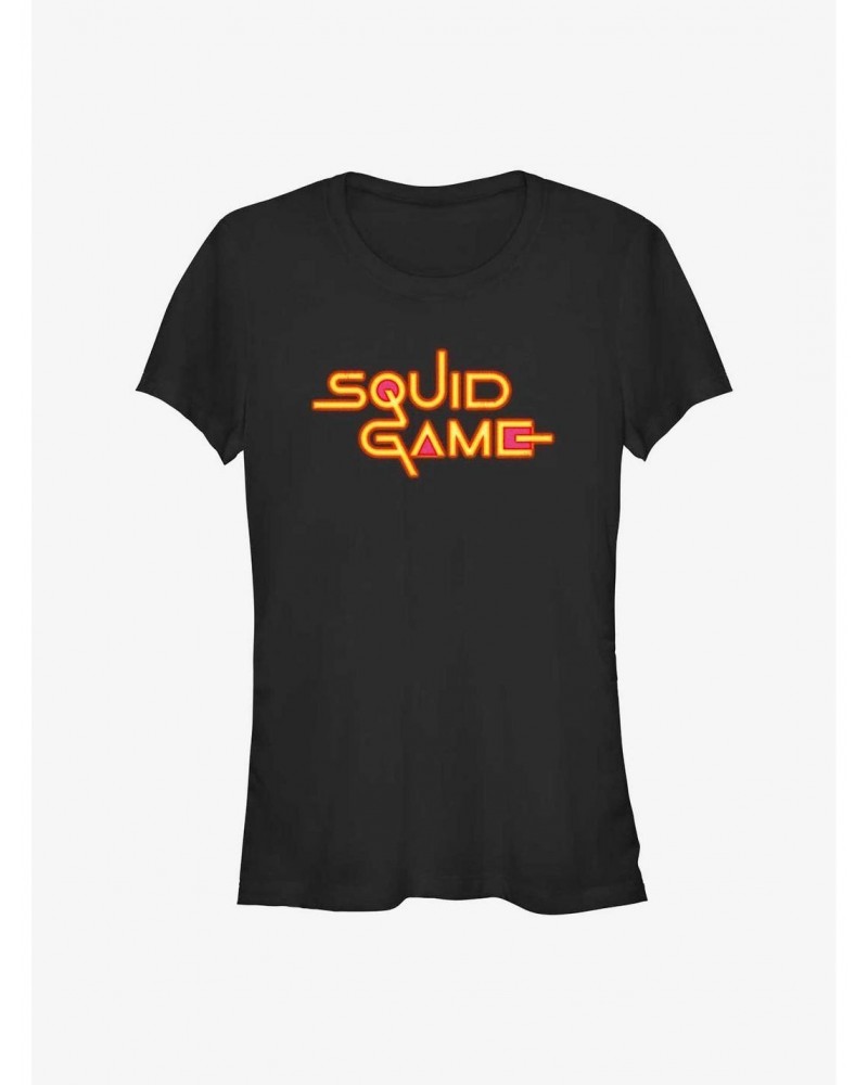 Squid Game Logo Girls T-Shirt $6.96 T-Shirts