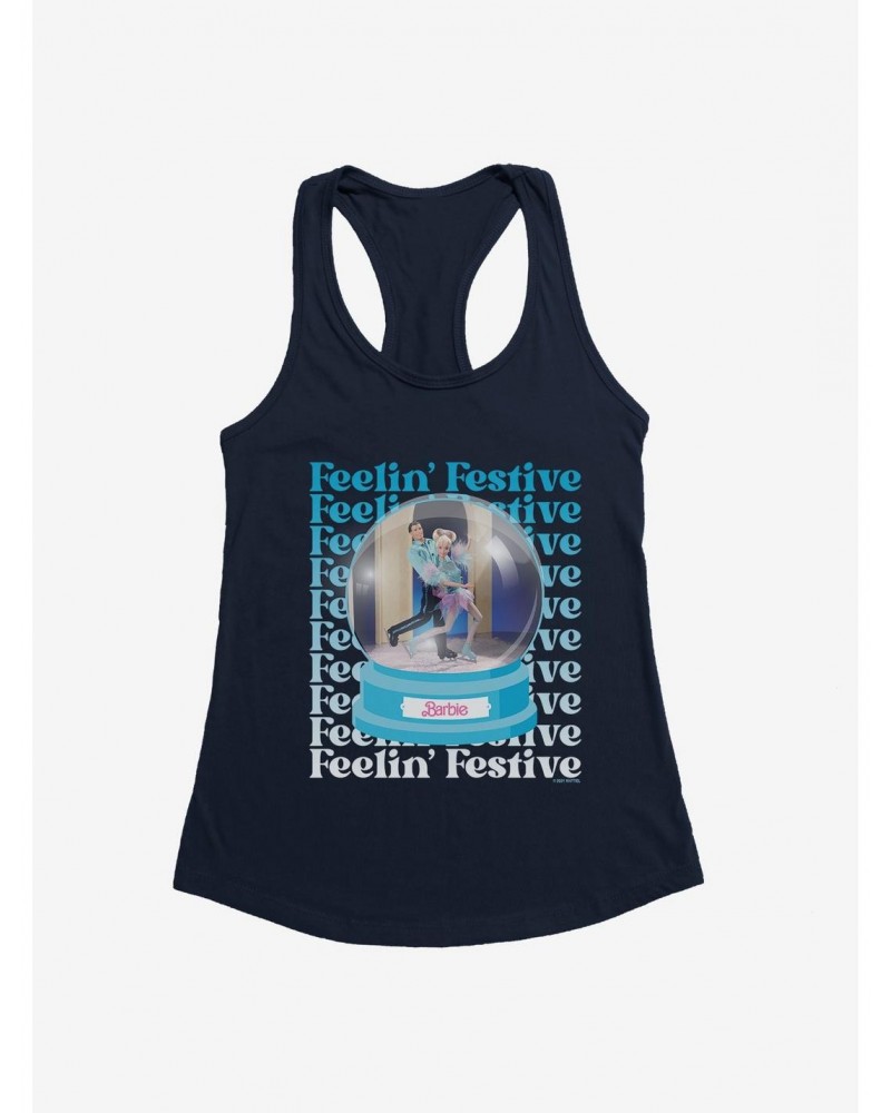 Barbie Holiday Feelin Festive Girls Tank $5.98 Tanks