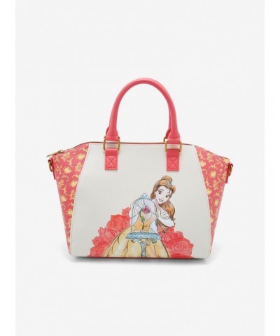 Loungefly Disney Beauty And The Beast Belle Rose Satchel Bag $14.49 Bags