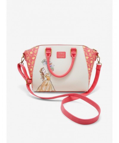 Loungefly Disney Beauty And The Beast Belle Rose Satchel Bag $14.49 Bags