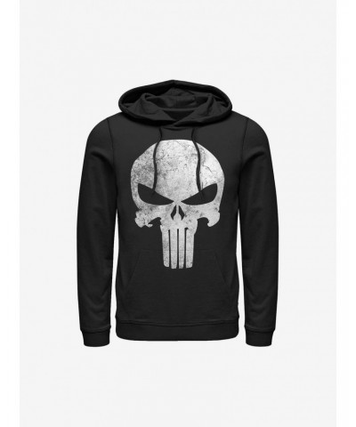 Marvel Punisher Distressed Skull Hoodie $12.21 Hoodies