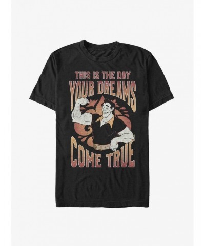 Disney Beauty and the Beast Gaston This Is The Day Your Dreams Come True Extra Soft T-Shirt $13.46 T-Shirts