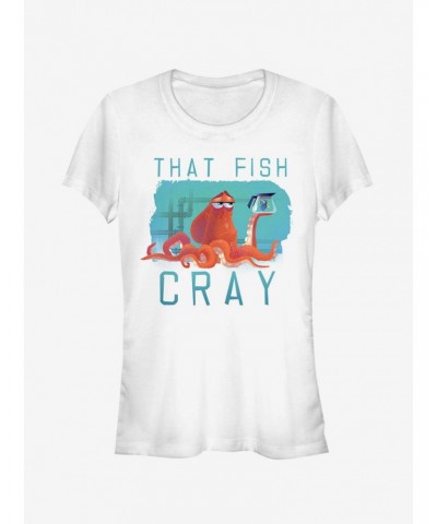 Disney Pixar Finding Dory Hank Thinks That Fish Cray Girls T-Shirt $5.98 T-Shirts