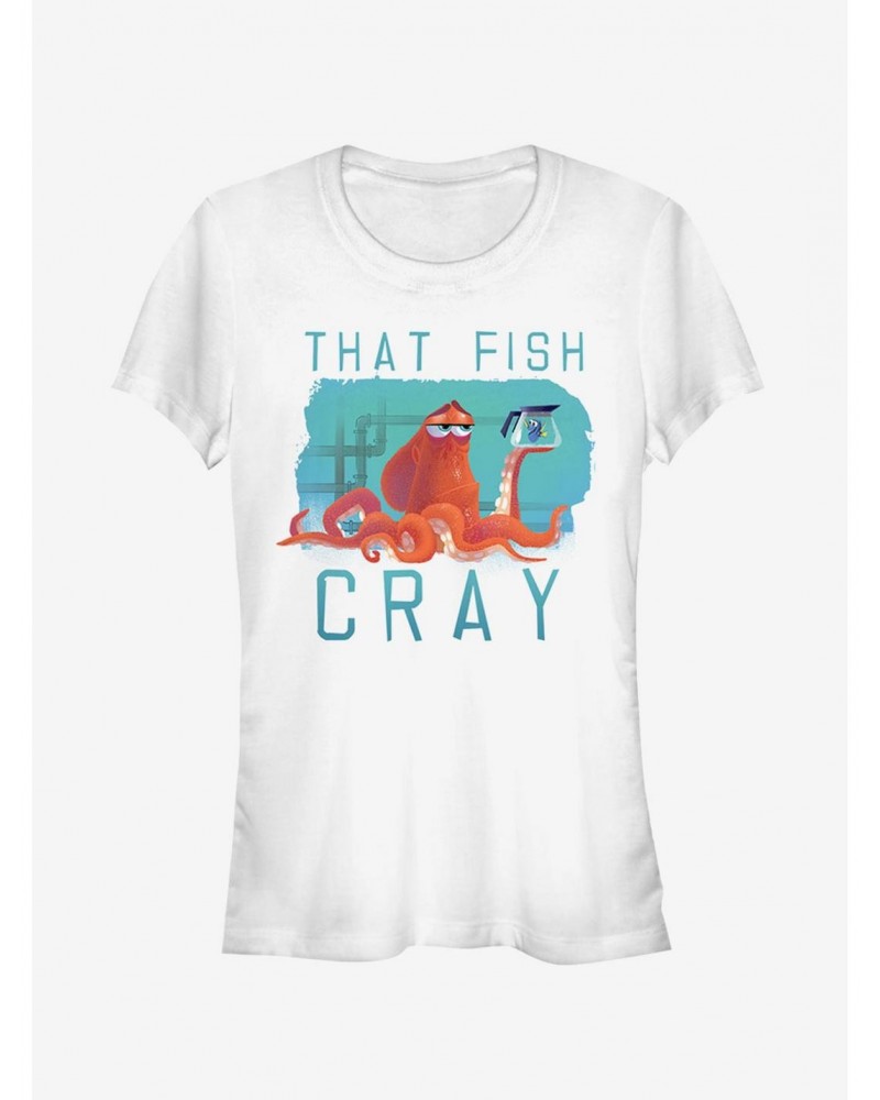 Disney Pixar Finding Dory Hank Thinks That Fish Cray Girls T-Shirt $5.98 T-Shirts