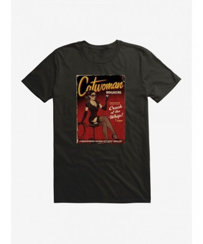 DC Comics Bombshells Catwoman Magazine T-Shirt $10.99 T-Shirts