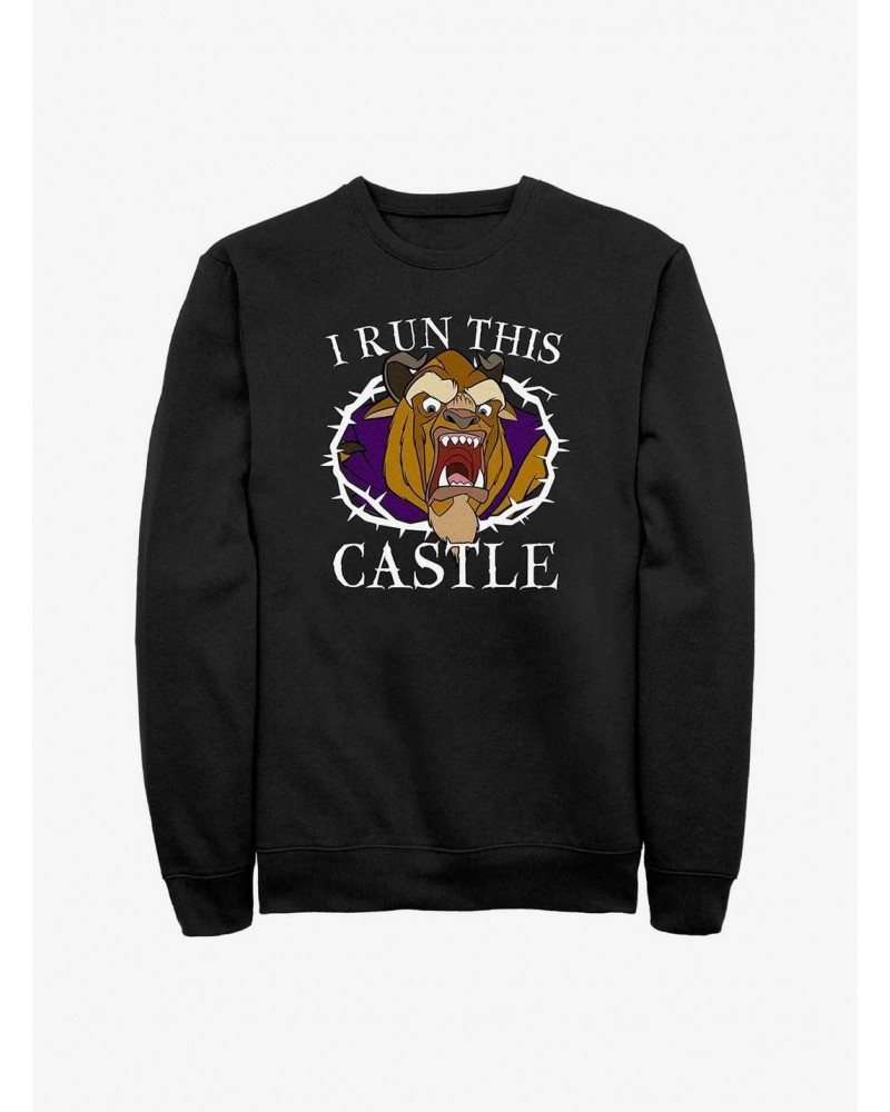 Disney Beauty and the Beast Castle Sweatshirt $14.17 Sweatshirts