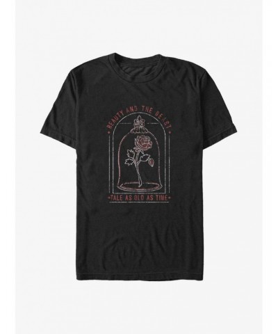 Disney Beauty and the Beast Tale As Old As Time Rose Big & Tall T-Shirt $11.24 T-Shirts