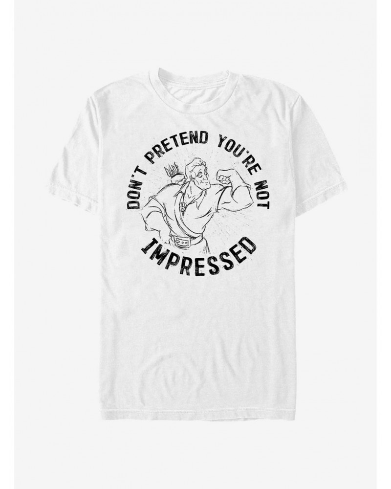 Disney Beauty and The Beast Not Impressed Gaston T-Shirt $8.37 T-Shirts