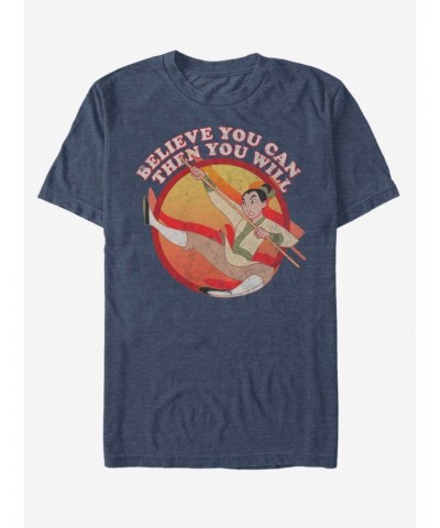 Disney Mulan Warrior Make A Man Girls T-Shirt $8.57 T-Shirts