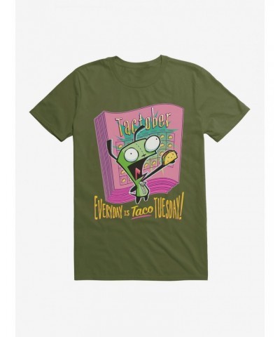 Invader Zim Unique Taco Tuesday T-Shirt $7.65 T-Shirts