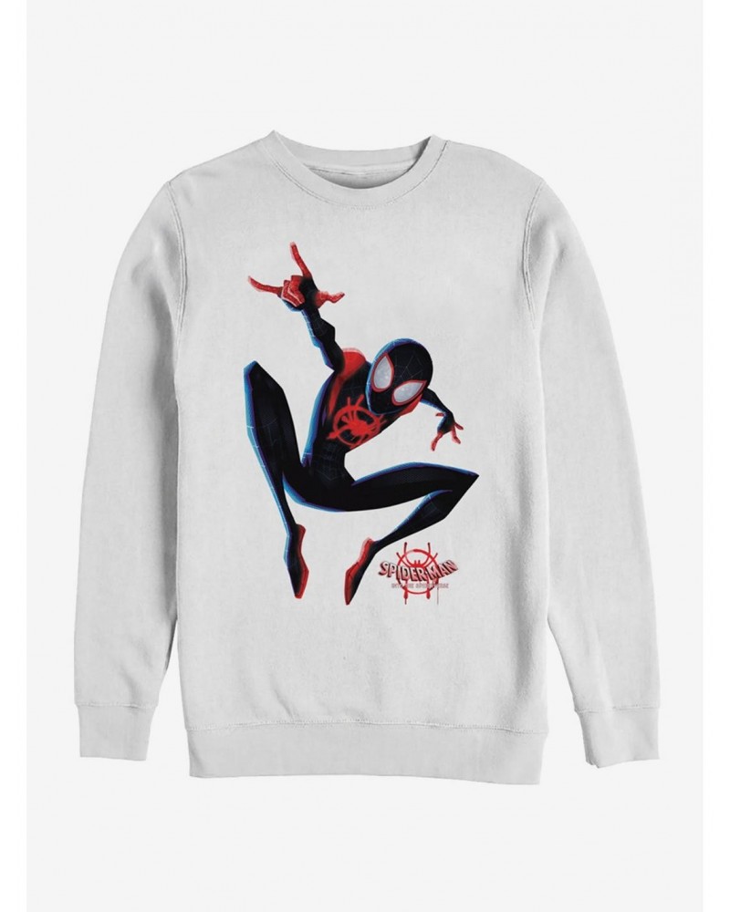 Marvel Spider-Man: Into The Spider-Verse Big Miles Sweatshirt $12.10 Sweatshirts