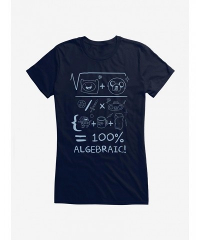 Adventure Time Finn And Jake Algebraic Girls T-Shirt $5.98 T-Shirts