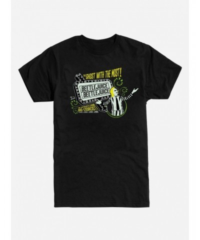 Beetlejuice Ghost With Most T-Shirt $9.18 T-Shirts