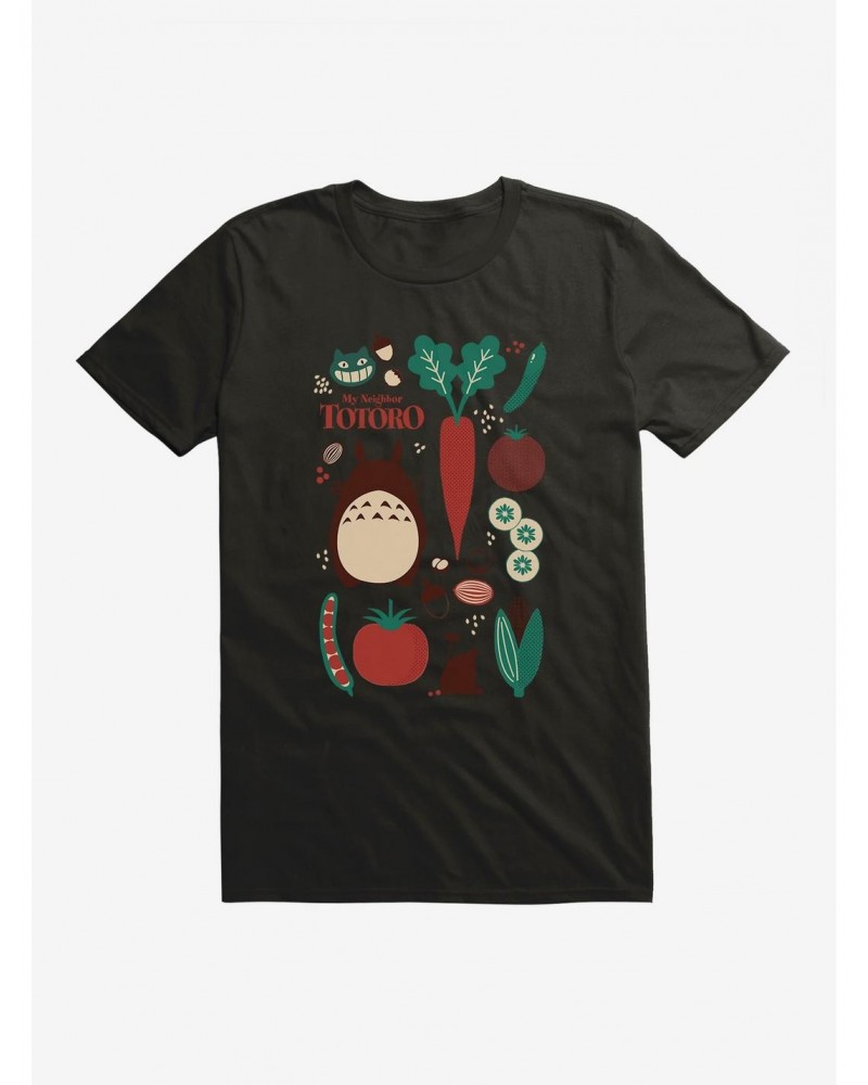 Studio Ghibli My Neighbor Totoro Food Collection T-Shirt $6.88 T-Shirts