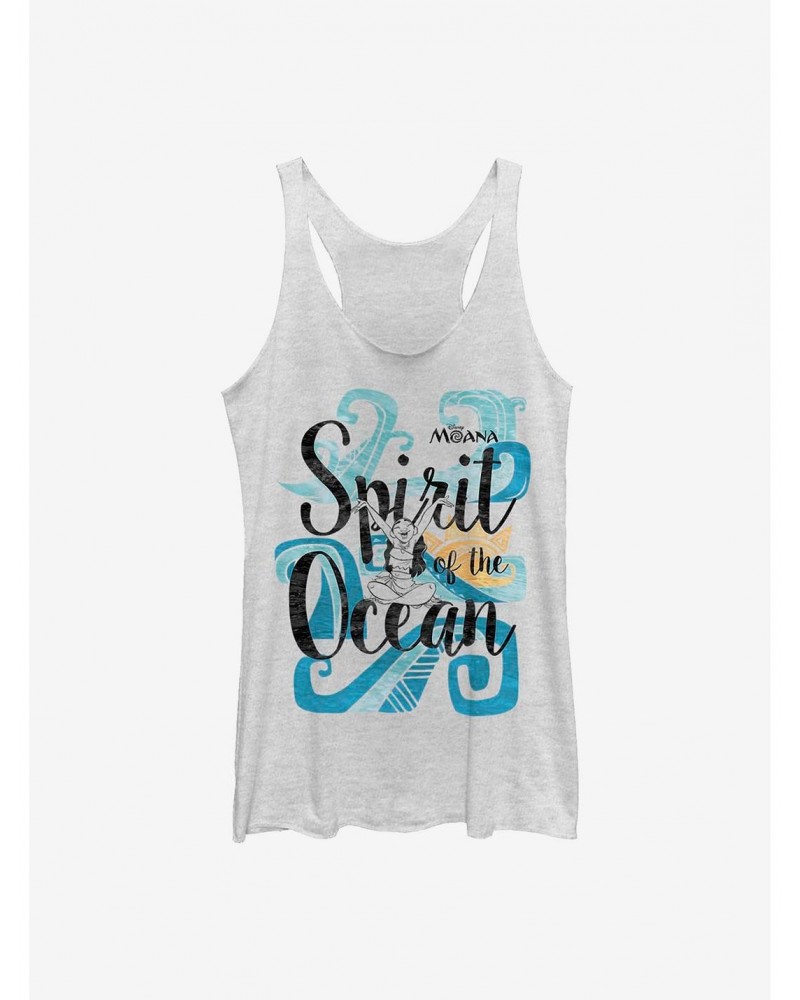 Disney Moana Spirit Of The Ocean Girls Tank $6.63 Tanks