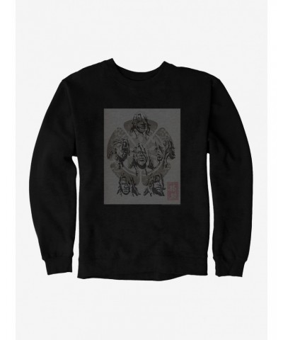 Yasuke Outline Sweatshirt $12.40 Sweatshirts