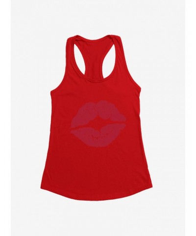 Square Enix Red Lips Girls Tank $9.56 Tanks