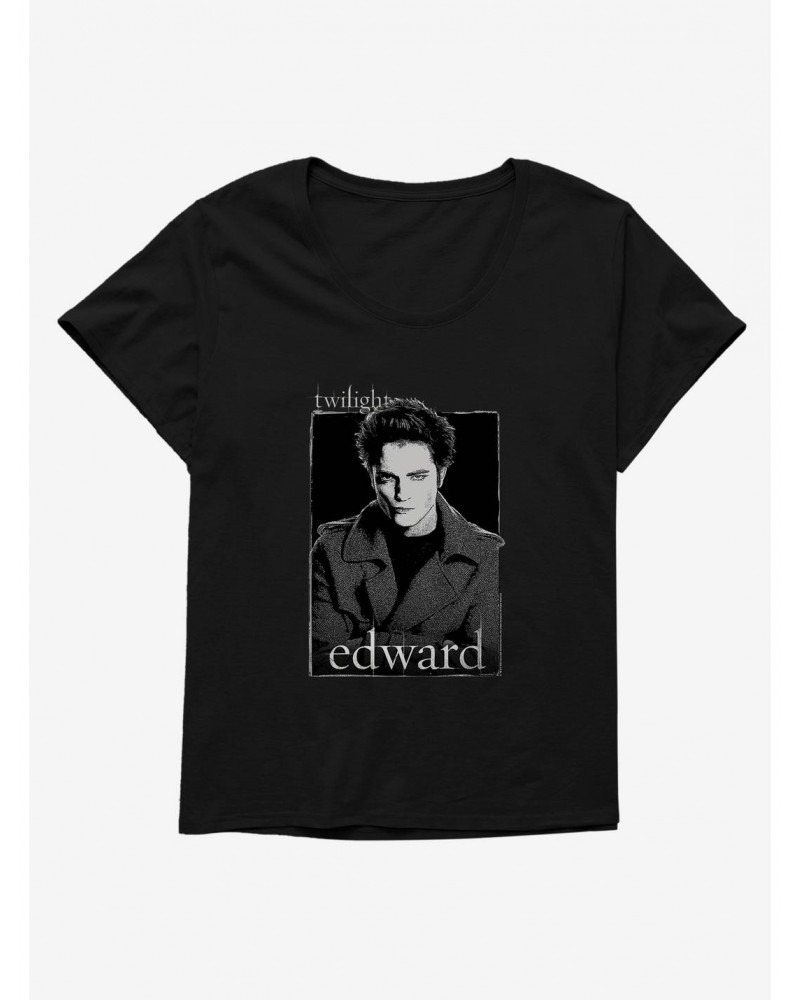 Twilight Edward Illustration Girls T-Shirt Plus Size $7.18 T-Shirts