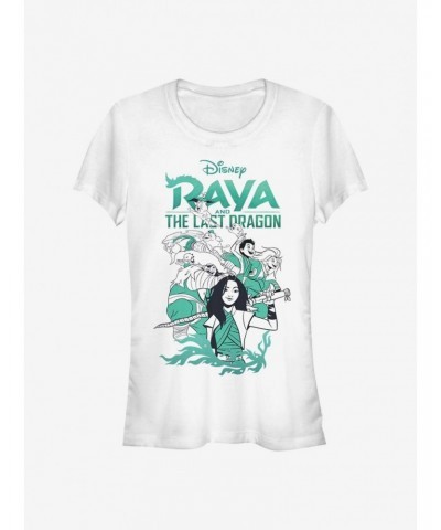 Disney Raya and the Last Dragon Characters Girls T-Shirt $6.57 T-Shirts