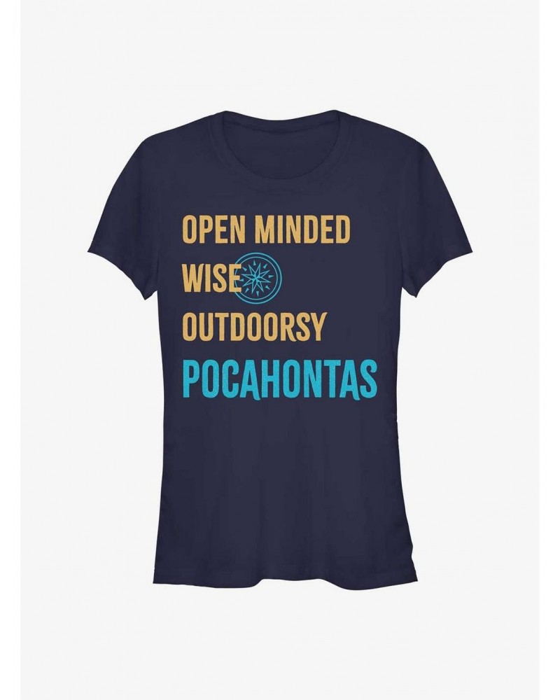 Disney Pocahontas List Girls T-Shirt $7.57 T-Shirts