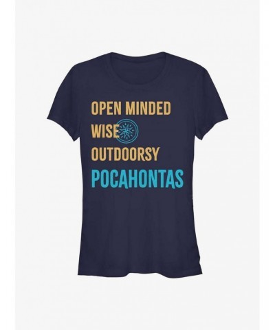 Disney Pocahontas List Girls T-Shirt $7.57 T-Shirts