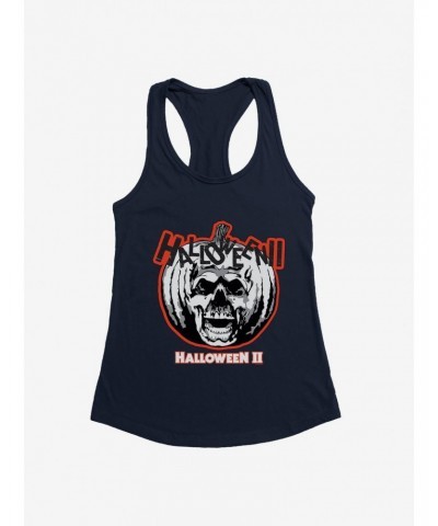 Halloween II Pumpkin Skull Girls Tank $7.57 Tanks