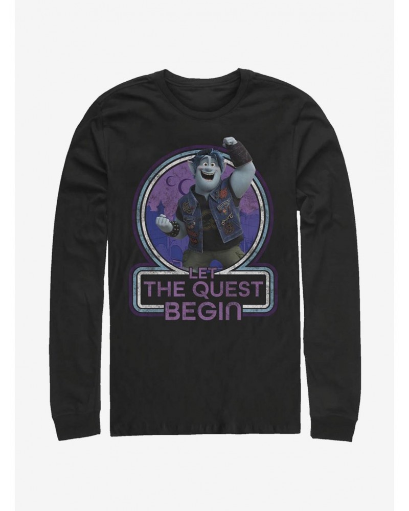 Disney Pixar Onward Begin Quest Long-Sleeve T-Shirt $8.98 T-Shirts